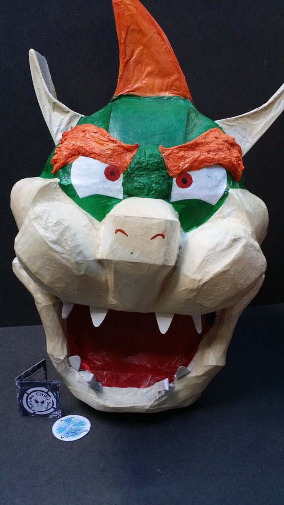 Masque de Bowser Cosplay masque Costume de Bowser Super