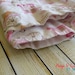 Little Girl Receiving Blanket - flannel 25"x26"