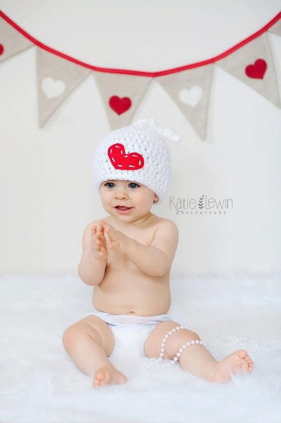 Newborn Photo PropTop Knot BeanieBaby Boy HatNewborn Boy
