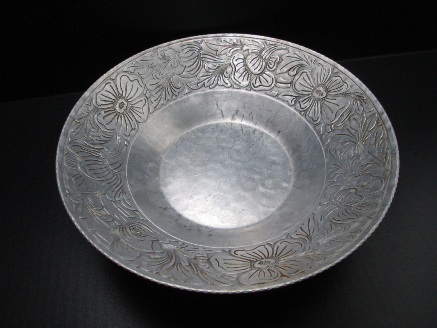 Aluminum Bowl Hand Everlast Hammered Wedding