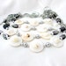 Seashell Curtain Tiebacks, Beach Home Decor, Natural Shell Curtain Tiebacks, Pearl and Shell Tiebacks