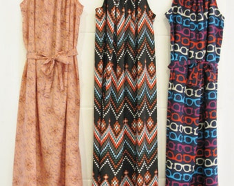 Maxi dress pattern | Etsy