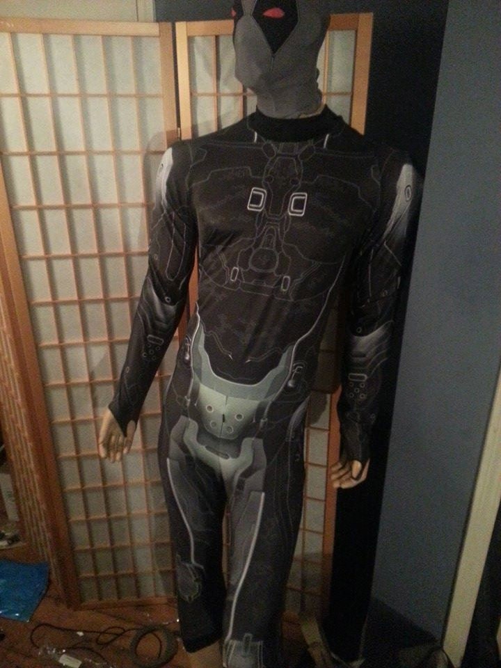 Halo Spartan inspired undersuit by SnakepitStudios on Etsy