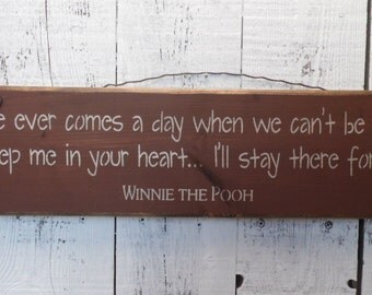 Items similar to Rabbit's Garden Wood Sign Winnie the Pooh on Etsy