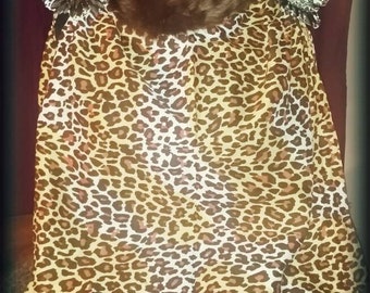 Cave Girl tutu costume. Made in sizes newborn, toddler, girls and teens with your choice of top.