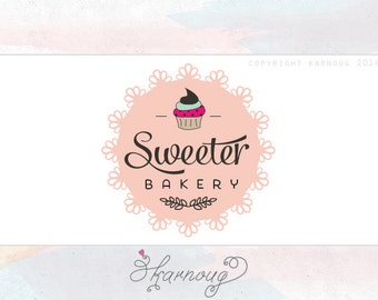 Popular items for bakery logos on Etsy