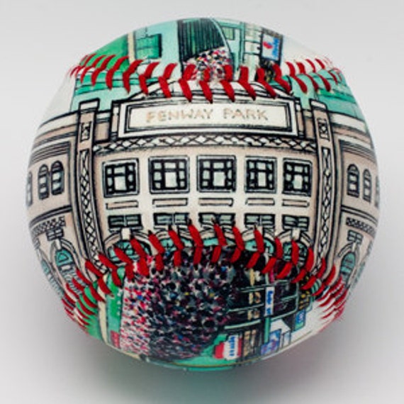 Fenway Park 100yr Anniversary Baseball Red Sox gift Boston
