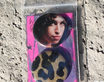 Amy Winehouse WINO FOREVER Limited Edition Button Set