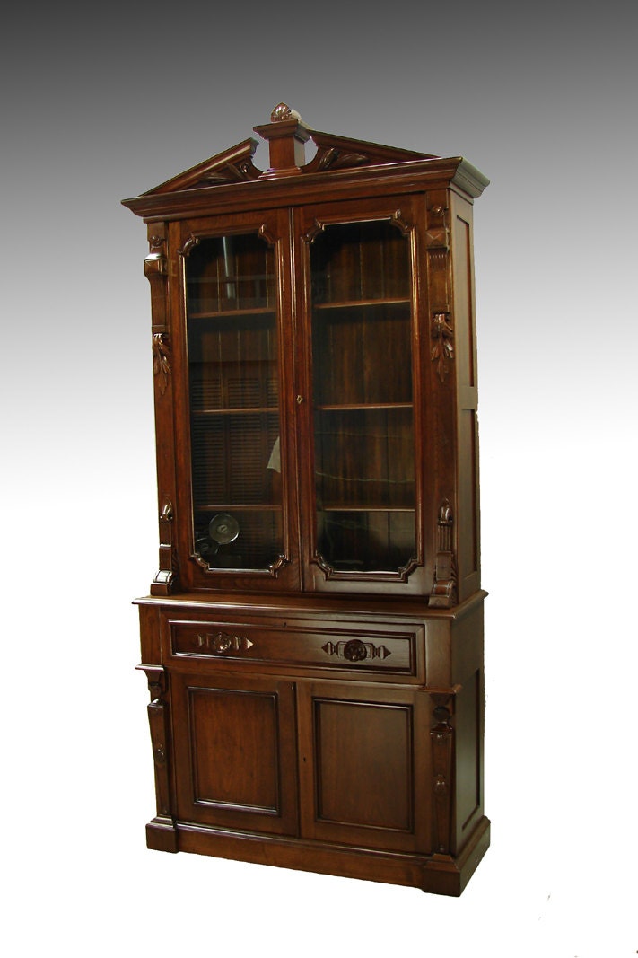 16526 Antique Victorian Butler’s Secretary Desk – Civil War Era – Haute ...