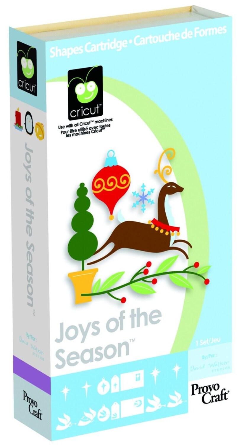 NEW Cricut Cartridge Joys of the Season
