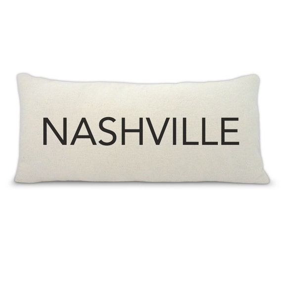 Nashville, Nashville, Tennessee, PERSONALIZED PILLOW, Tennessee ...