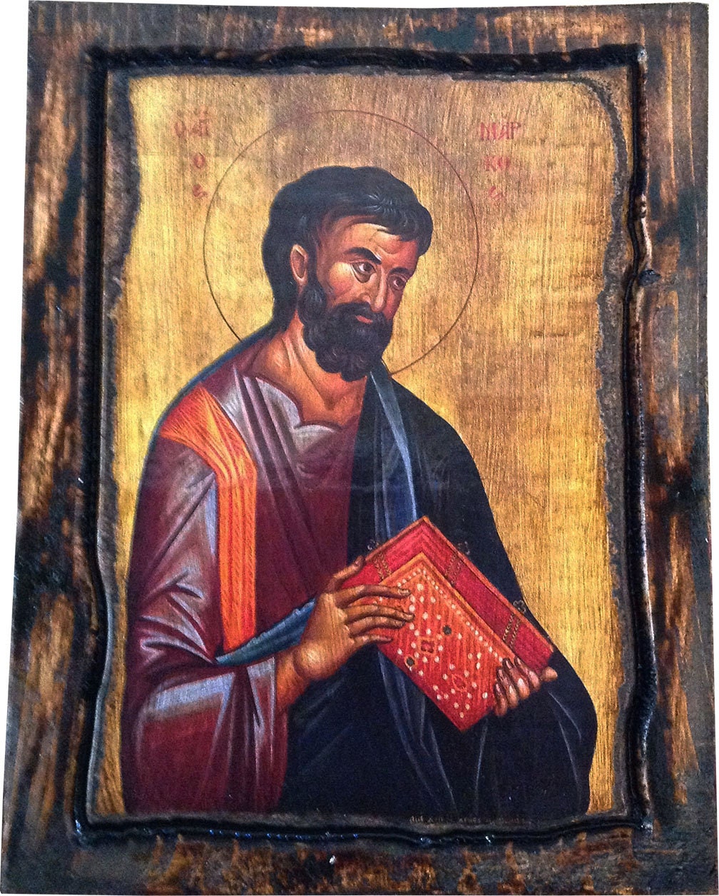 Saint St. Mark Apostle and Eyangelist Orthodox Byzantine