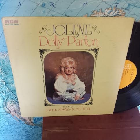 RARE Dolly Parton Jolene Album Vinyl Record LP RCA APL1-0473