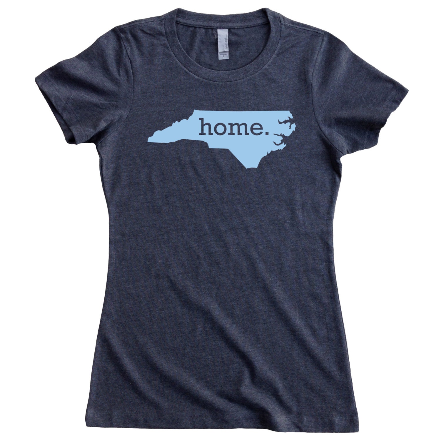North Carolina Home State T-Shirt Women's CAROLINA BLUE