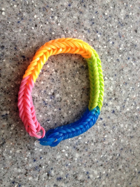Items similar to Rubber band bracelet on Etsy