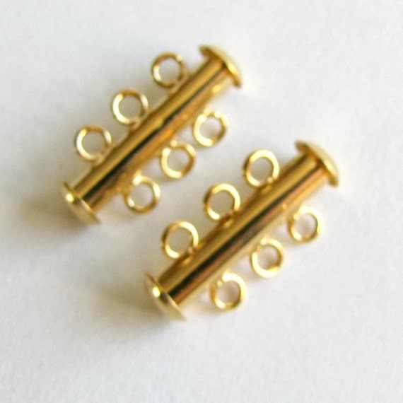 Clasp Connector Slide lock tube clasp Terminator 3 strand