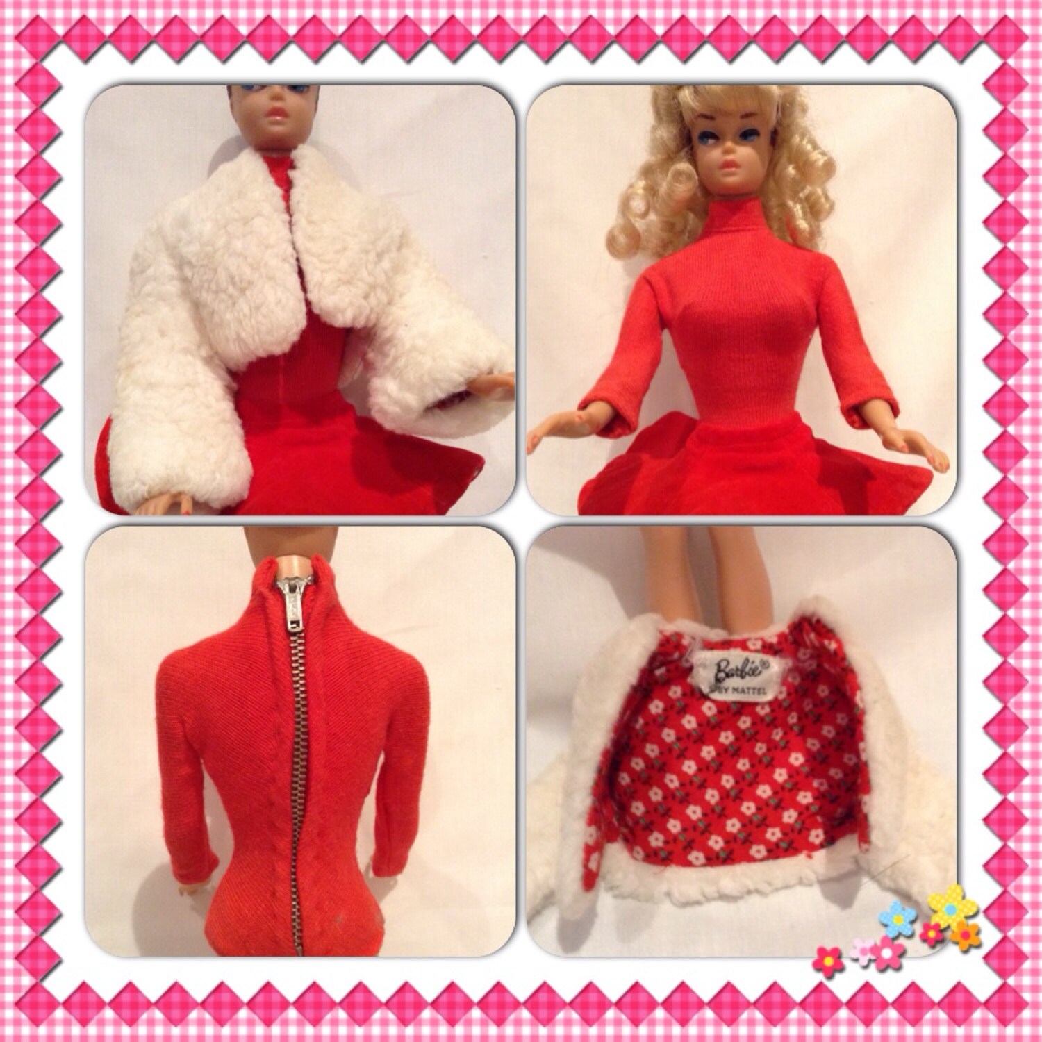 Vintage Barbie Skating Outfit 942