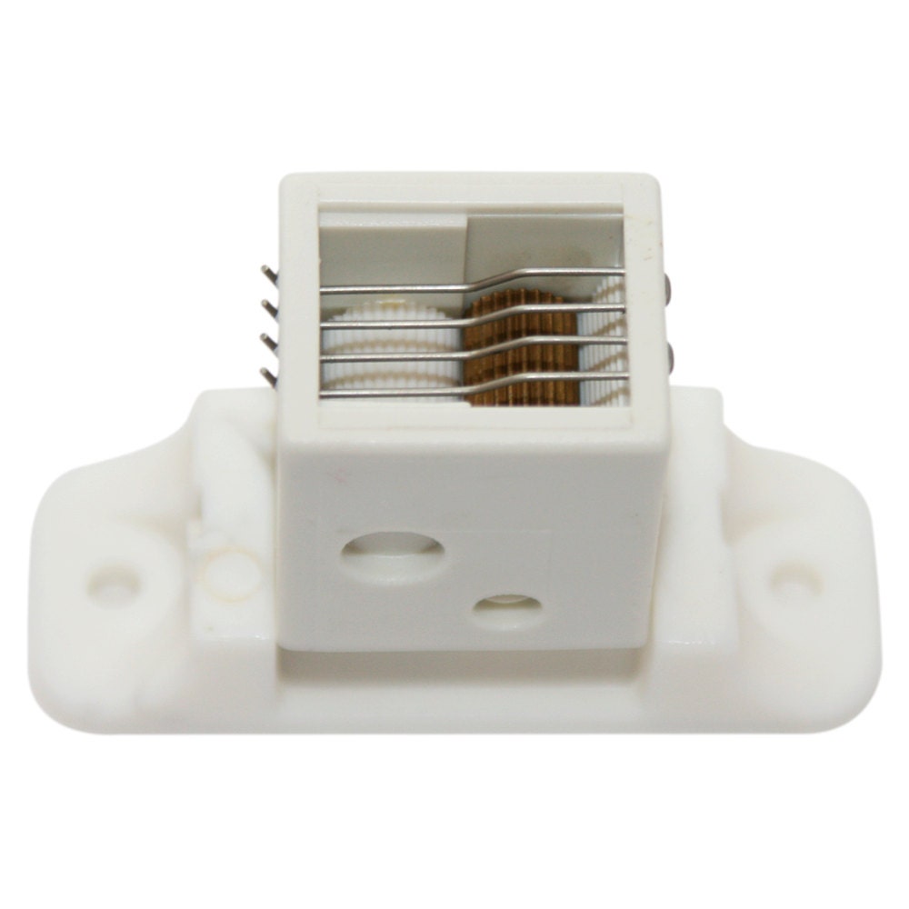 Cord Lock 1 x 2.75 10 Cords White Roman Shade
