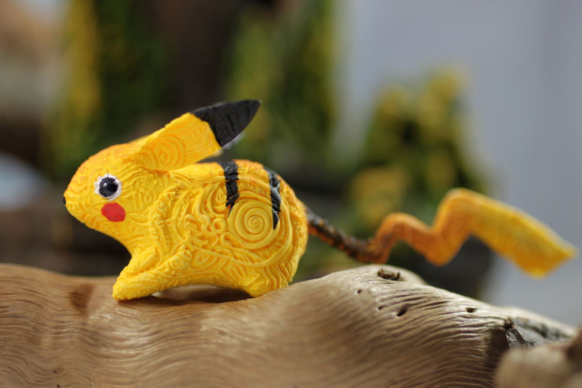 realistic pikachu toy