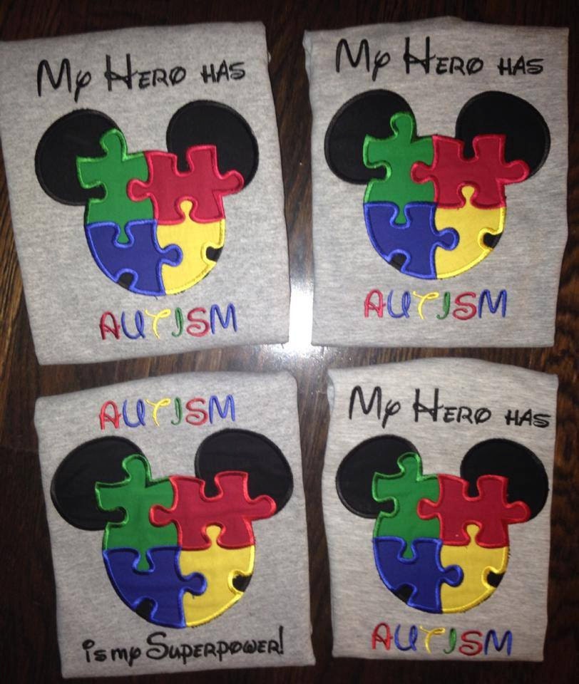 disney autism t shirts