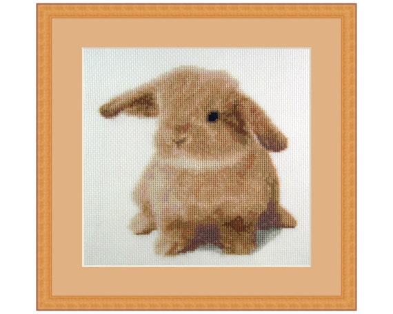 Sweet as Honey, Cross Stitch Kit Bunny Rabbit, Animal, Cute