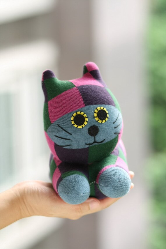 handmade cat stuffed animal