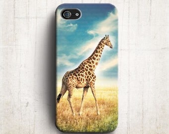 Giraffe iPhone 6 case , Sky iPhone 5s ,Modern iPhone 4s cover , plastic iPhone case
