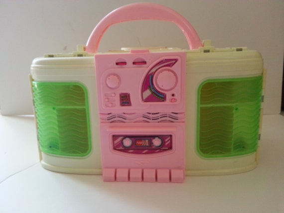 1999 Barbie Working Rock N Roll Boombox House by LittleVintageSoul