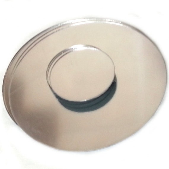 Round Placemats and Coasters in Silver by SuperCoolCreations