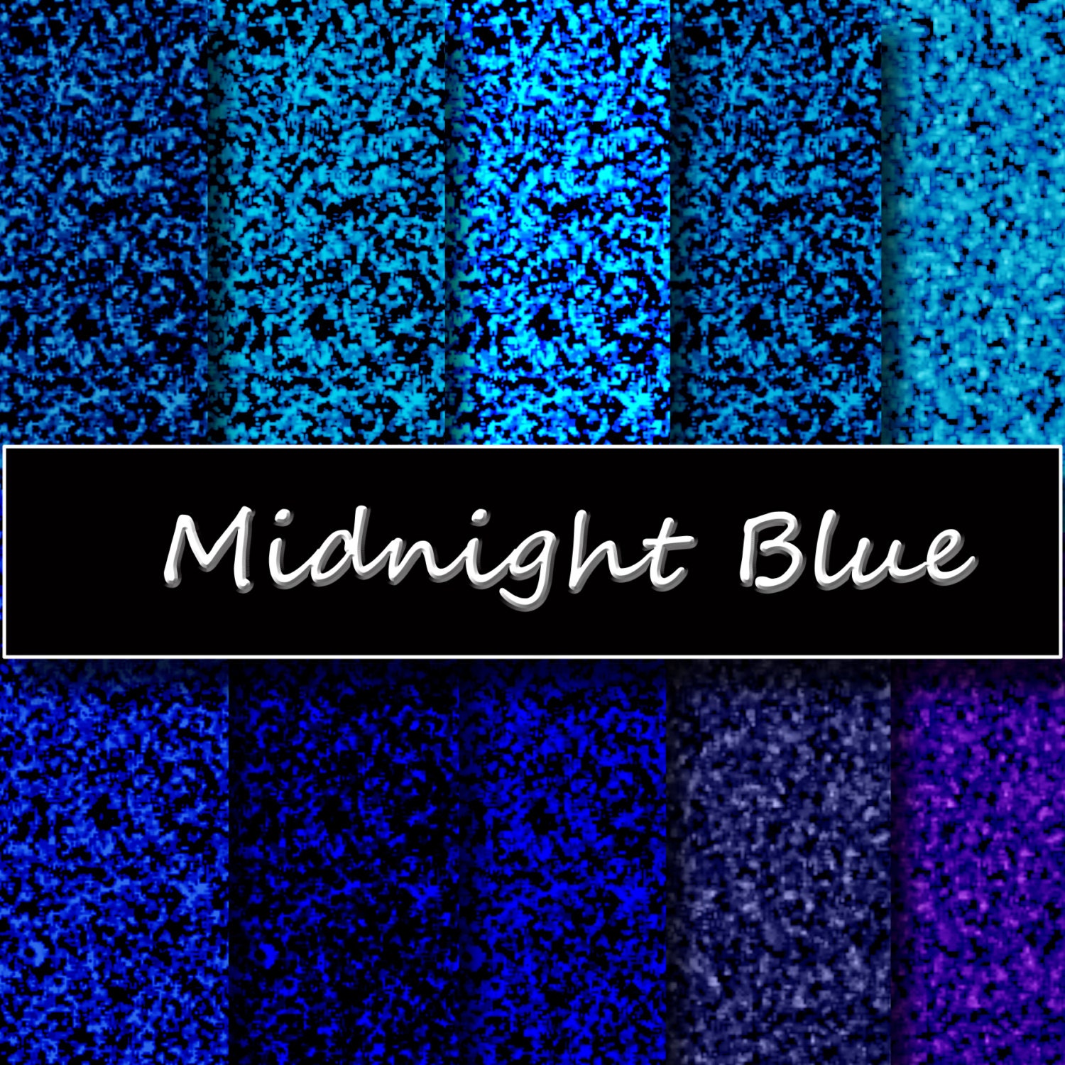 Download Blue Glitter Digital Paper Pack Instant Download BLUE