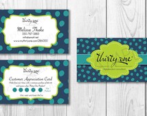 Business Cards and Cu stomer Cards made for Thirty-One Gifts ...