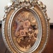 Romantic Gold Vintage Style Frame Ring Holder