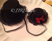 PLAIN SHORT HAT-Christmas Top Hat-Headband-Toddler Top Hat- Christmas Hat- Christmas Headband Il_170x135