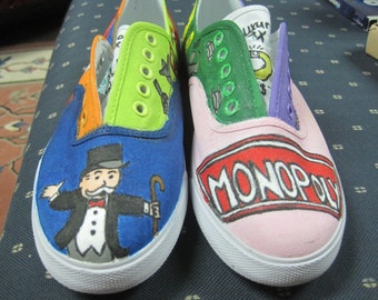 Monopoly shoes | Etsy