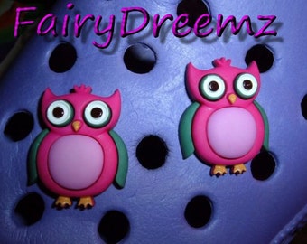 owl jibbitz