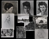 B/W Photo Collection of Paintings By Famous Listed Artist Andre Derain