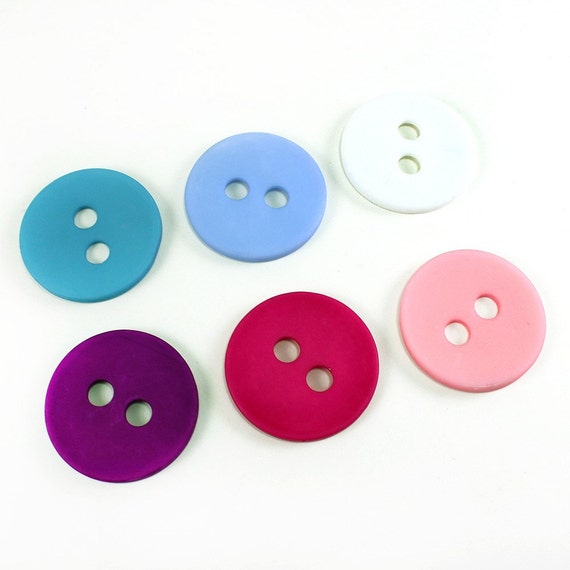 Round Matte Buttons 1.5" (pack of 2) - ** FREE SHIPPING ** Il_570xn