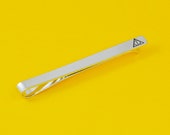 Deathly Hallows Tie Bar - Hand Stamped Harry Potter Gift Il_170x135