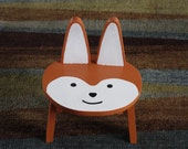 Kid's Animal Stool/Chair {Fox}