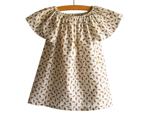 Great pattern, great fabric! | Little Girl Clothes to Sew ...