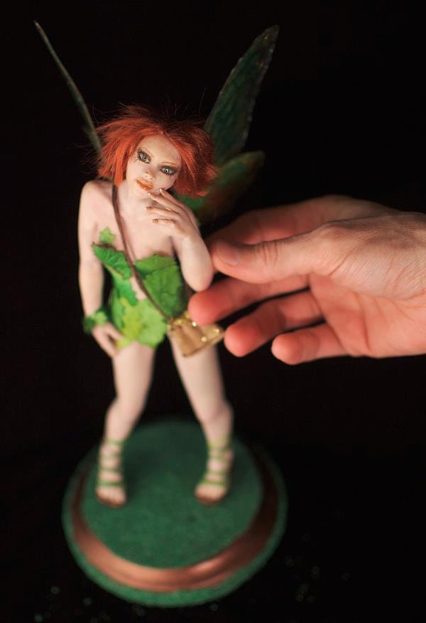 Made to Order- commission OOAK polymer clay Artdoll Fairy Gypsy Genie Fairie Fantasy Woman child Mermaid Fae Angel Steampunk Tinkerbell