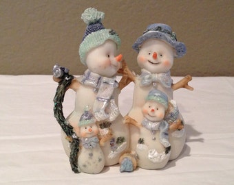 Popular items for snowman figurines on Etsy
