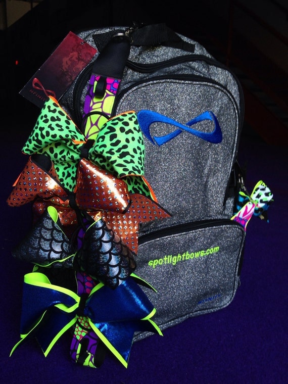 How To Put Cheer Bows On A Backpack