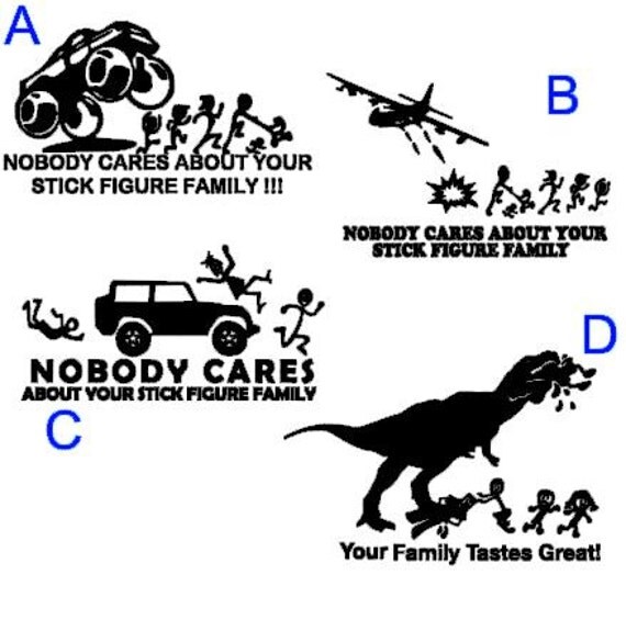 Nobody Cares about Your Stick Figure Family : by ...