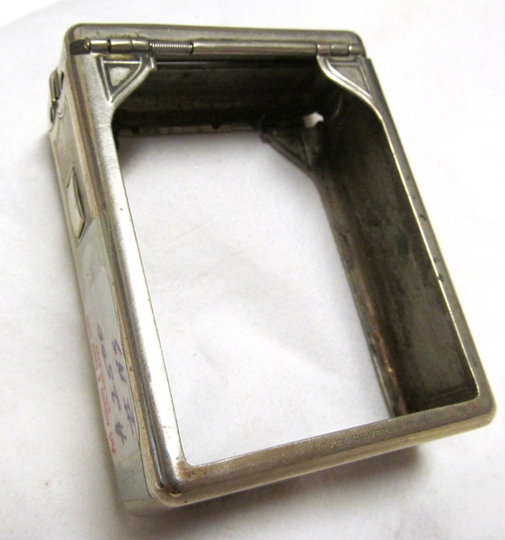 Vintage Jemco Hold a Pak Cigarette Metal Box Case by RCandDUKE