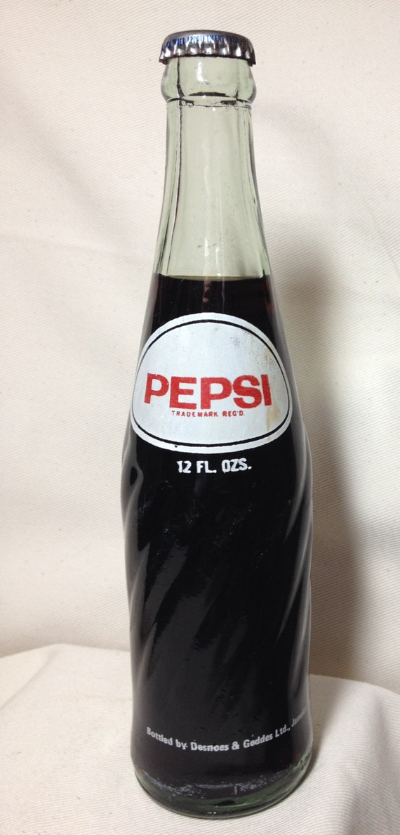 Vintage 12 Ounce Pepsi-Cola Unopened Bottled in Jamaica