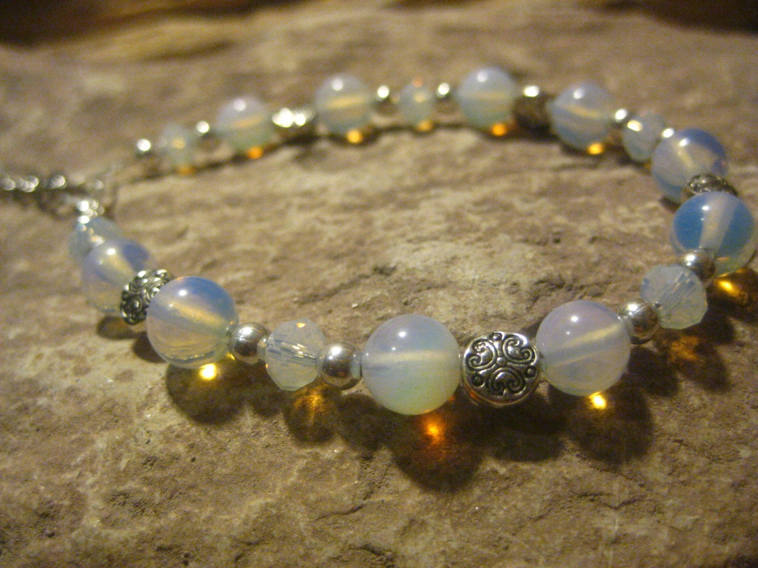 Sri Lanka Moonstone Bracelet Handmade Jewelry Gift Ideas for