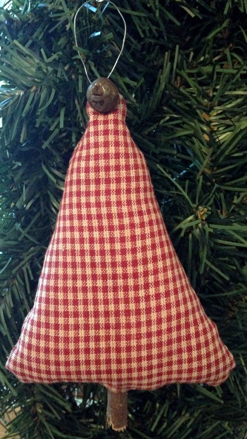 Primitive Christmas tree ornament Primitive ornaments