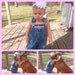 Powder Pink Overalls - Baby Overalls - Toddler Overalls - Baby girl pink outfit