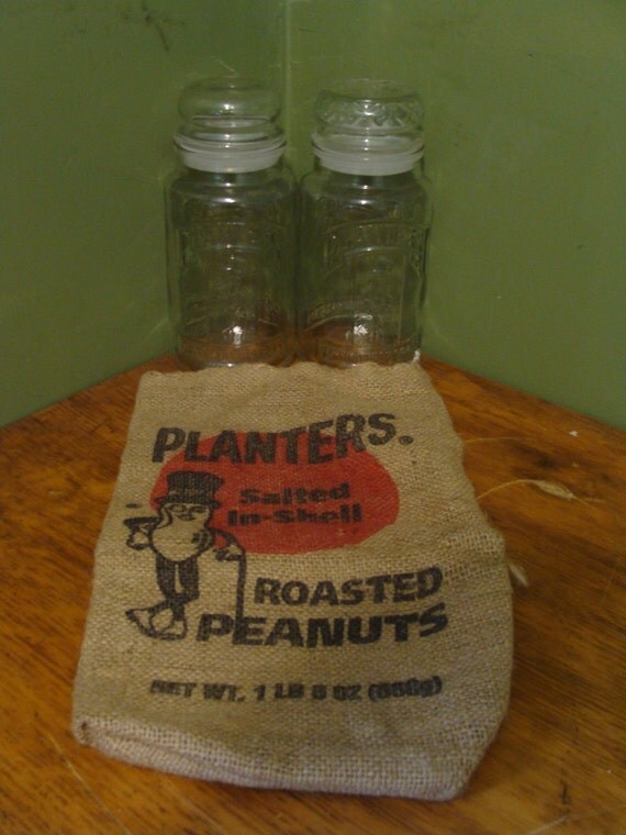 vintage planters peanuts jar 1981 75th anniversay jars